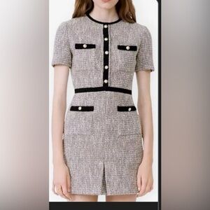 Maje Rinie Tweed Dress Fall/Winter 2020